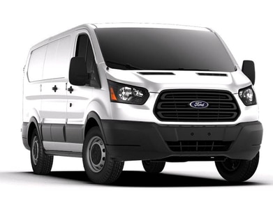 Transit 350 Van Low Roof w/Sliding Side Door w/RWB Van 3D image