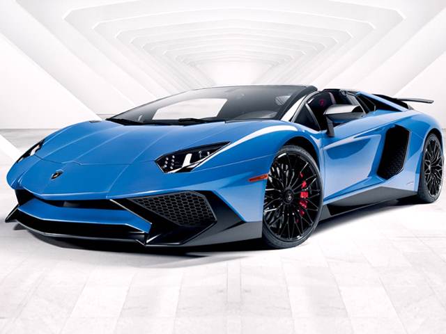 2017 Lamborghini Aventador LP 750-4 Superveloce Roadster 2D