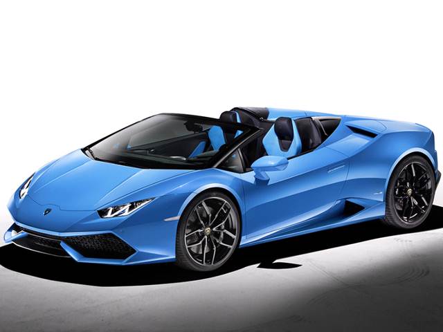 2017 Lamborghini Huracan LP 610-4 Spyder Convertible 2D