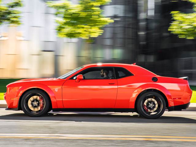 Dodge Challenger SRT Hellcat Widebody 2018 Octane Red AutoArt 1/18 Miniature Neuve