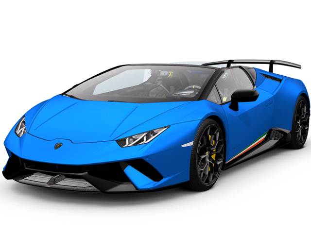 2018 Lamborghini Huracan Performante Spyder Convertible 2D