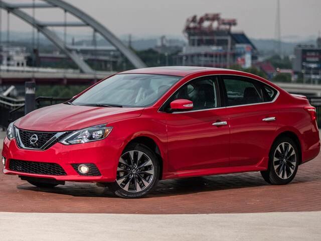 2018 nissan sentra sv red