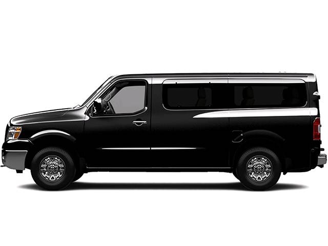 black 2019 nissan nv van