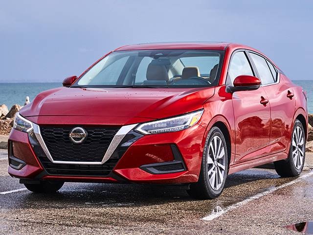 2021 nissan sentra sv red