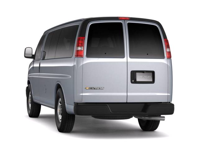 Back Of Chevy Van 2005 CHEVROLET EXPRESS 3500 VAN 96-16 W/window