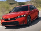 2026 Honda Civic front-facing, side angle cropped car colored image