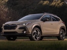 2026 Subaru Crosstrek Hybrid front-facing, side angle cropped car colored image