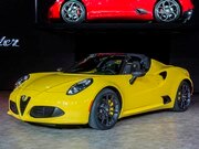 2015 Alfa Romeo 4C Spider (+VIDEO)