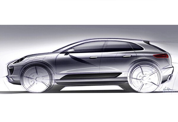 2014 Porsche Macan teased