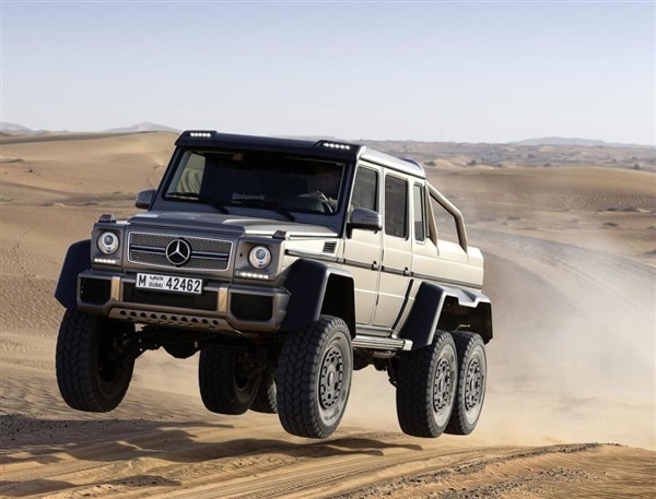 Mercedes-Benz G63 AMG 6x6 is the ultimate off-road rager - Kelley Blue Book